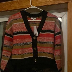 BP brand black red mark stripe sweater cc’s